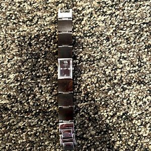Women’s Fossil Watch - ES1719 Two Diamond Marker Brown Dial Faux Wood